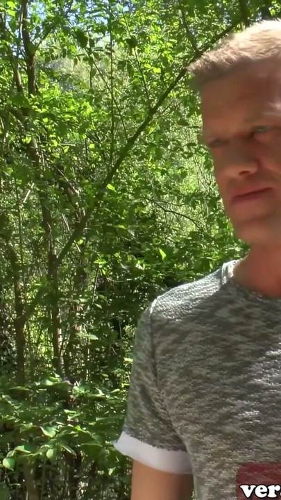 Natural German slut from next door picked up in the woods | Clip 1