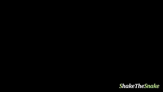Shake the Snake - A Cute Teen with Big Tits is Fucked by Jessy Jones