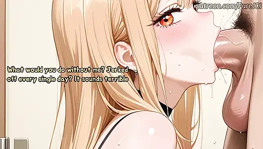 You have creampied Marin Kitagawa's pussy in the fitting room