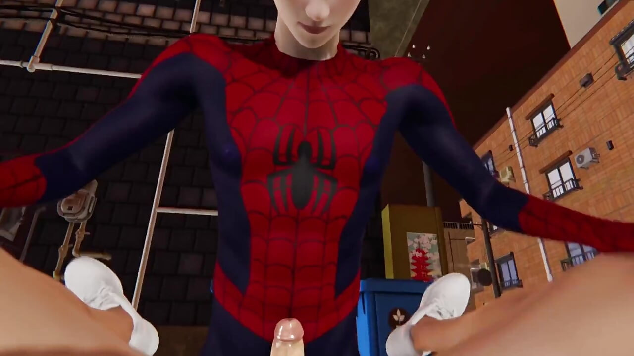 Futa Mary Jane Fait Une Fellation À Spider-man Puis Se Fait Baiser Fort.