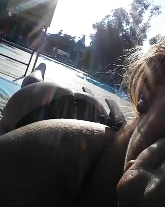 sunbathing ass