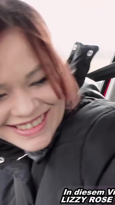German amateur teen wants to cheat on blowjob car date | Clip 1