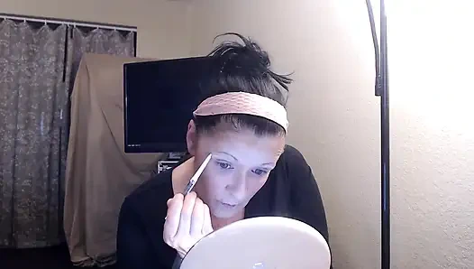 Full makeup Poison Ivy