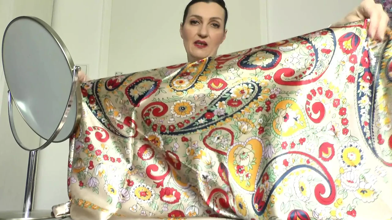 5 Satin Scarves - Headscarf