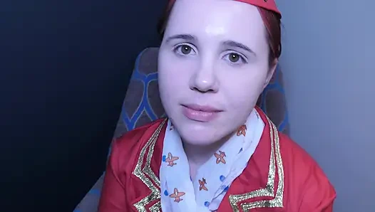 Schüchterne englische Stewardess erstmals bbc