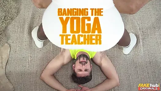 Fakehub originals - balon götlü yoga öğretmeni Josy Black