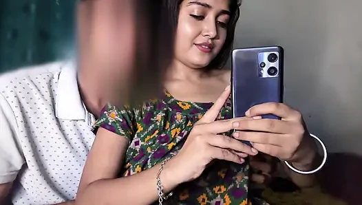 Girl gets her pussy finger rubbed & sucked his cock