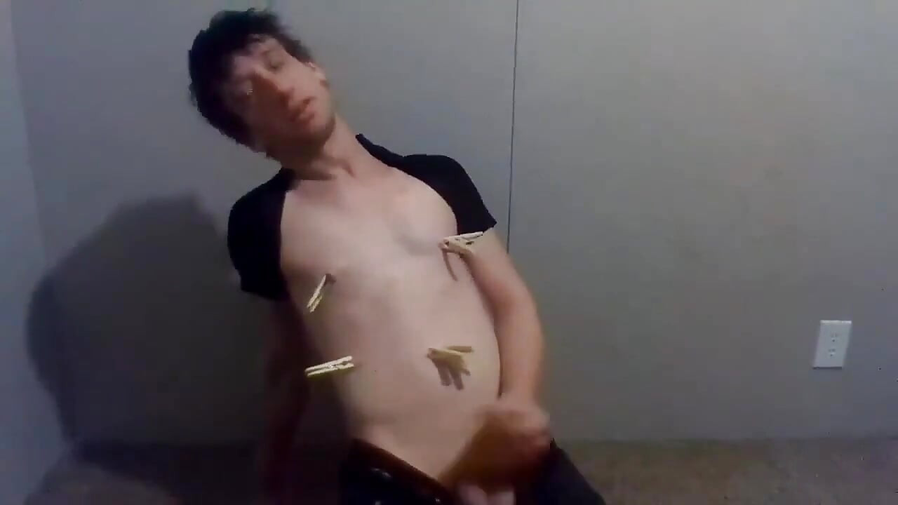 Clothespin Play Fetish Fanclub Video of the Month; "bounce That Ass on My Chickcock"