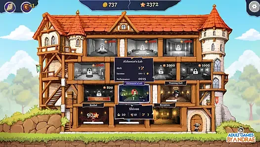 Ep4: Lumin twerk yapıyor ve sıkı amcığını sikiyor - seks loncası simülatörü