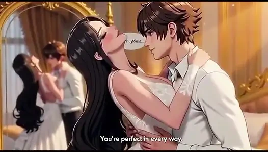 Stepmom's Secret Wedding Night Moment with stepson