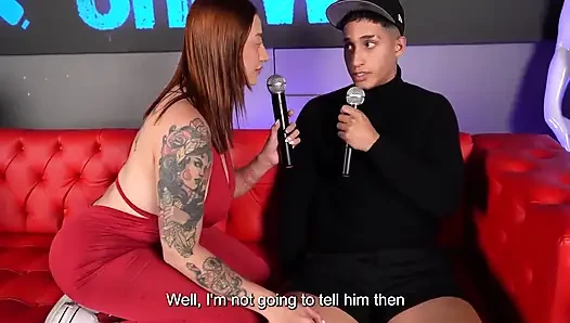 Big Ass Latina Has Hard Sex in Front of Fat Wanker - Knock Knock & Juan Bustos Show