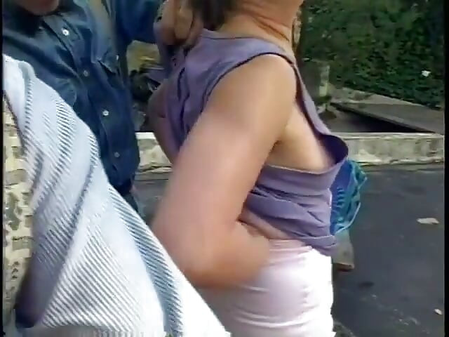 街邊妓女與隨機男人狂野性交