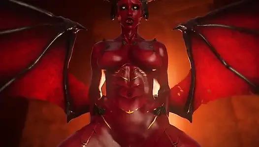 Oc Succubus in an Orgasmic Cowgirl