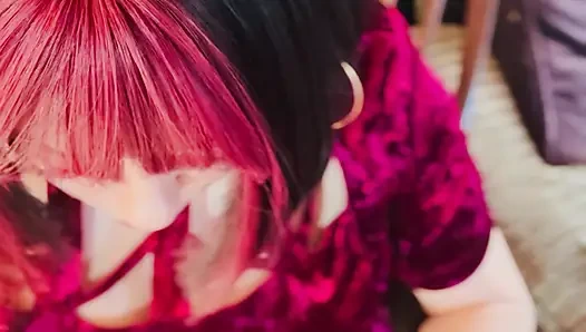 Velvet & Cigarettes! Tina Snua Chain Smoking 2 Cork 100 Cigarettes - Drifting OMI OME Snap Inhales Smoker