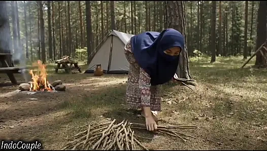 Video rekaman seks pasutri yang super hot di hutan!