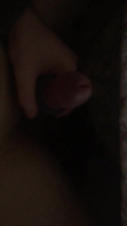 Wanking & cumming on sofa