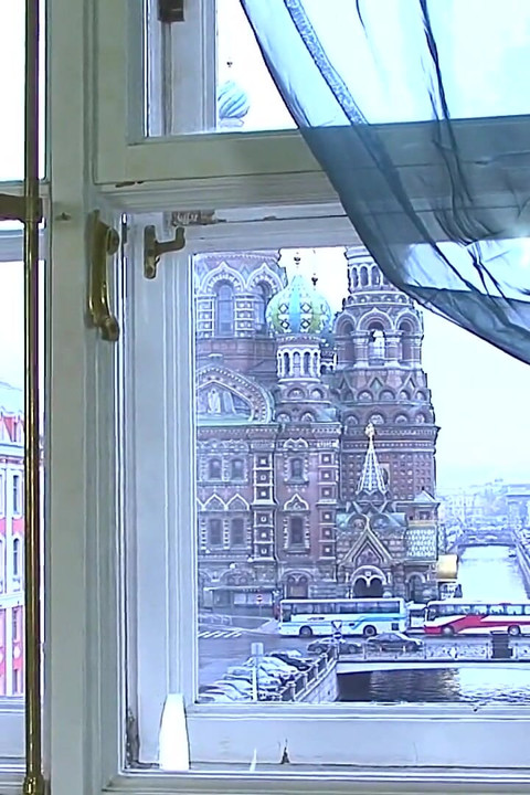 Teen Girl Hard Fucked in Ass by the Window