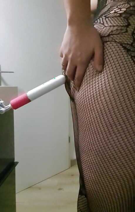 Playing Whit Fishnets