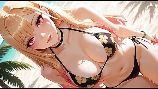 Marin hentai ngentot pantat