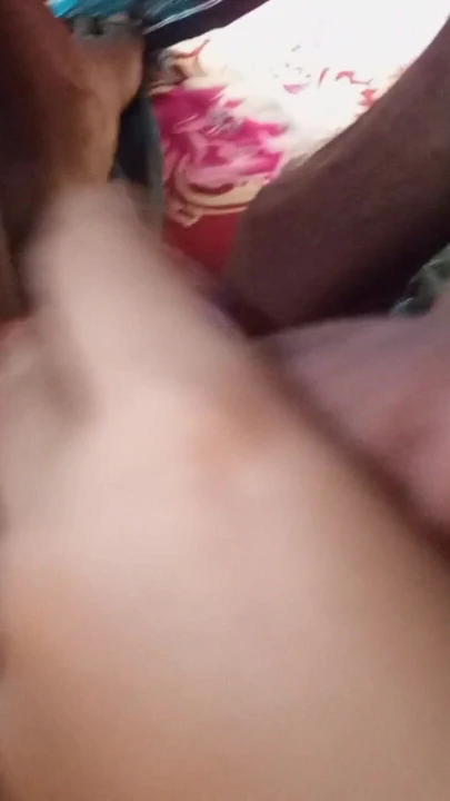 Iconic moment from "Desi Stepmom Gets Stuck While Sweeping Under the Bed When Stepson"