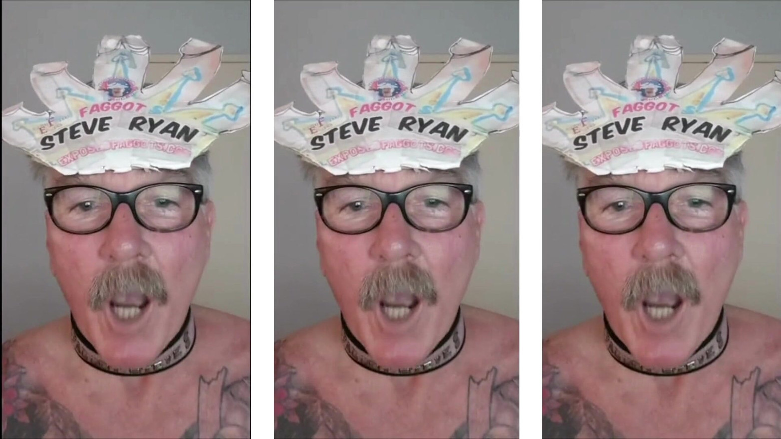 I AM FAGGOT STEVE RYAN I LOVE LOVE LOVE COCK