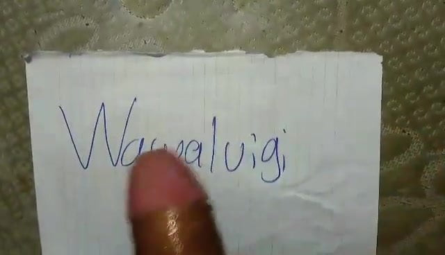 Wanking off in the morning