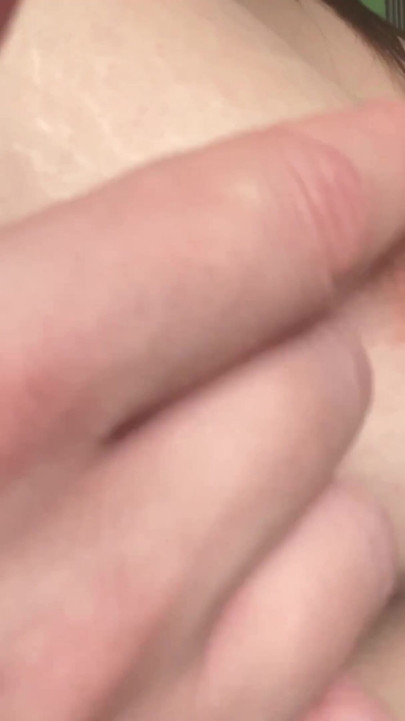 The nipple queen is playing with her big nipples again | Clip 1