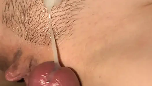 Конечная дрочка и дрочка киски, подборка с порцией спермы