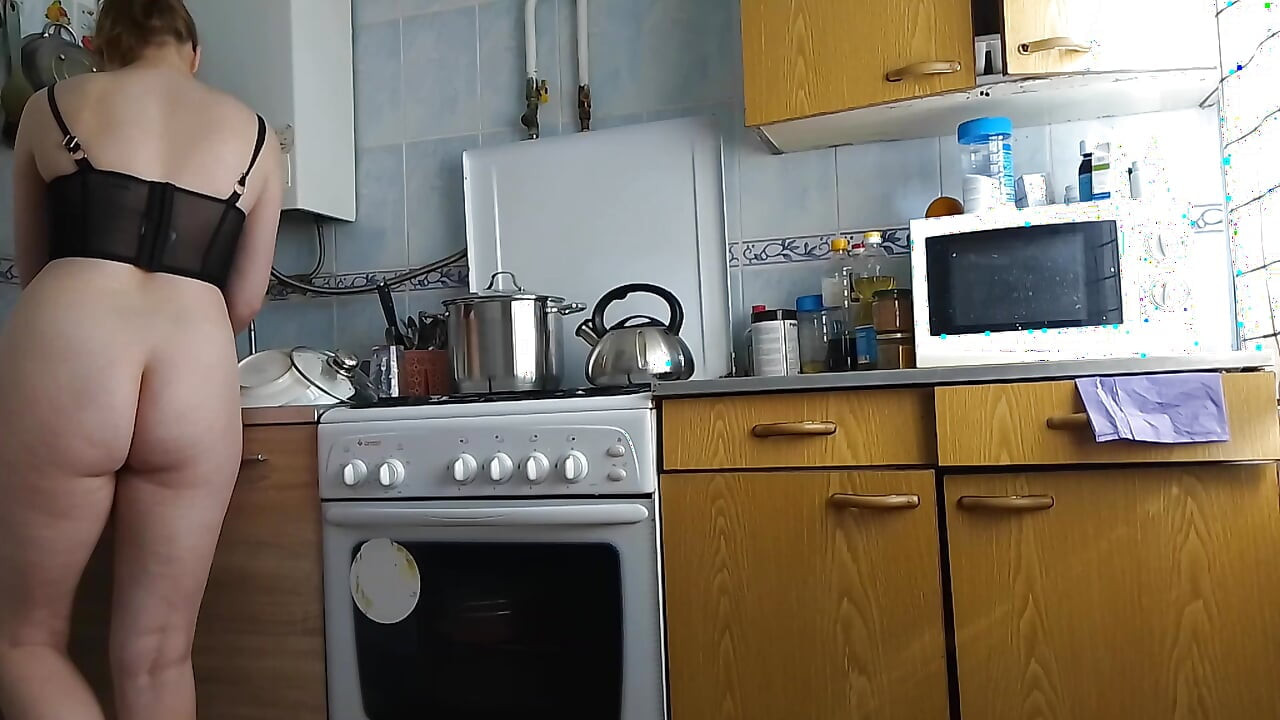I Want My Friend's stepmom's Ass, I Love It When She Cooks in the Kitchen