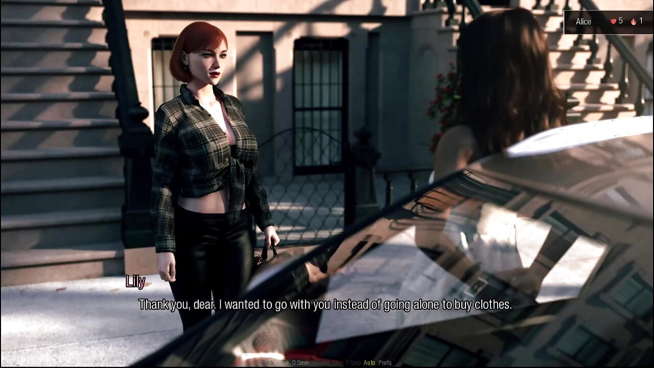 Alice a hard life #3 - mevrouw Gray ging naar Alice kijken, Lily wilde op Alice gaan terwijl Liam binnenliep