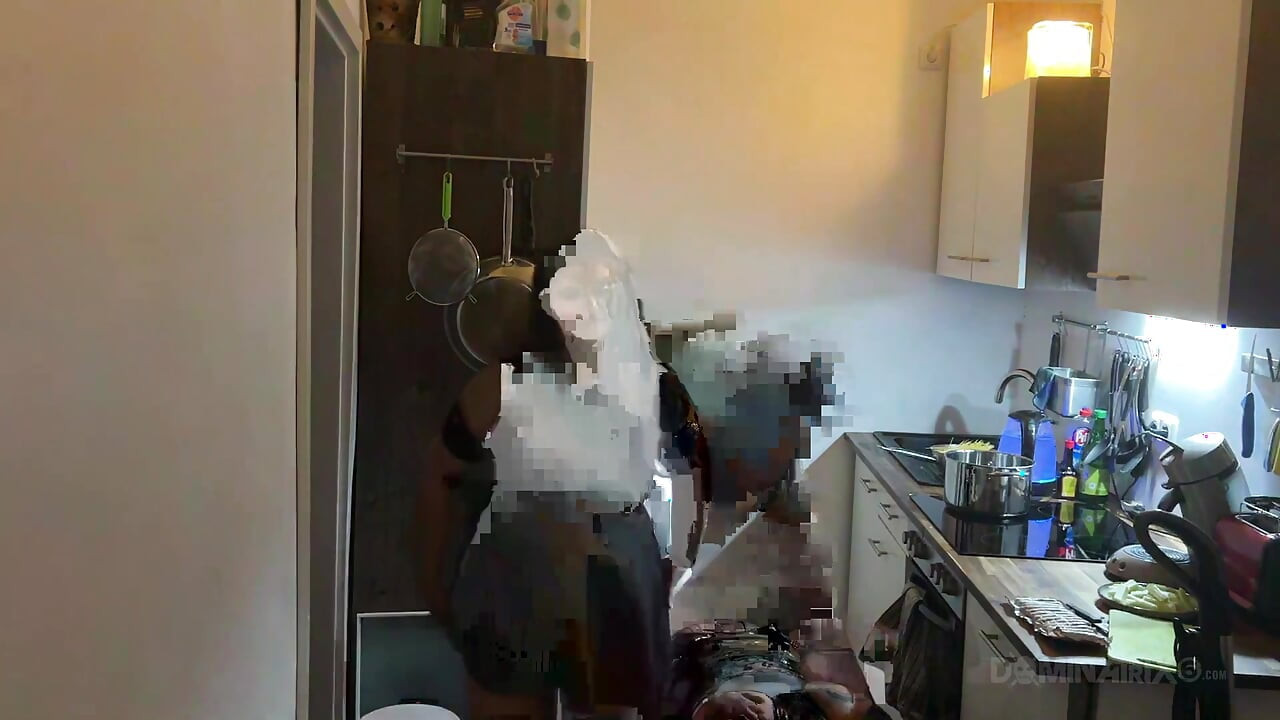 Kitchen Fetish Squirting Madness - Mature Sluts Drenched Everywhere