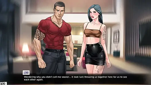 A Muscular Man Fucked His Friend's Hot Wife