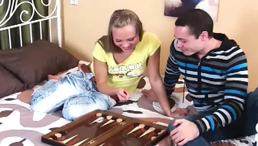 Young Slut Takes Massive Load Deep Inside Her Pussy