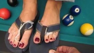 cum on Flip Flops countdown