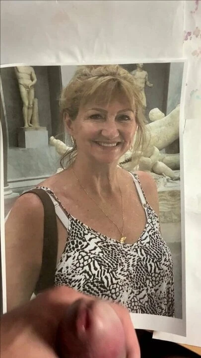 I Cum on Hot Granny Deb