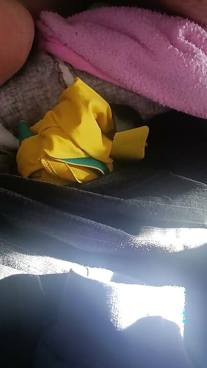 Using thong I show you my penis and my anus