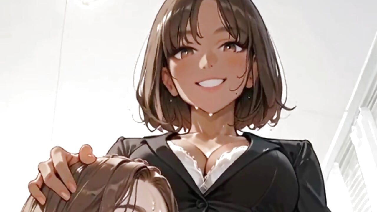 Trans Babes Sucking Hard Dicks with Lots of Saliva, Animation Hentai Trans