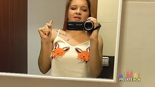 Creampie in the tight pussy of cute 18yo russian babe Renata Fox