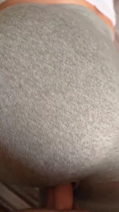 Memorable moment from "Step sister caught me jerking off and I fucked her through a hole in her leggings"