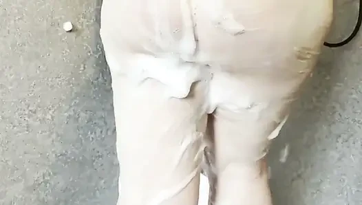 Buharlı duşta üvey anneme saplandım