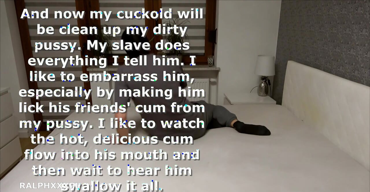 Cornudo come leche - compilación de limpieza y beso meando