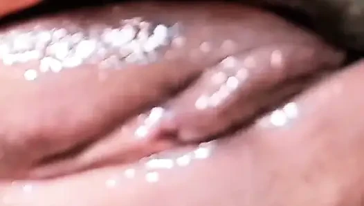 Colombian Woman Masturbates in the Royal Home Bathroom