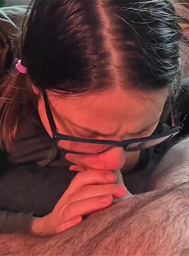 First Blowjob Video for Her