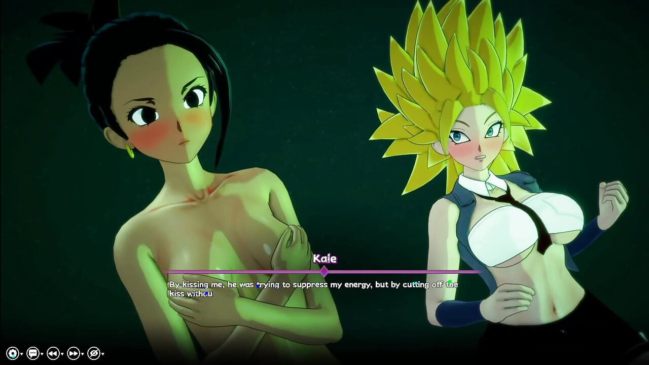 Two Super Saiyan Girls Vs Ultra Instinct Guy