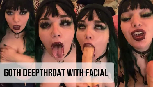 Goth Deepthroat for Step Daddy (Preview)