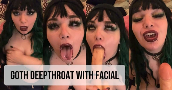 Goth Deepthroat for Step Daddy (Preview)