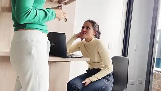 Saya mengikuti mantan lesbian saya di apartemen barunya!!