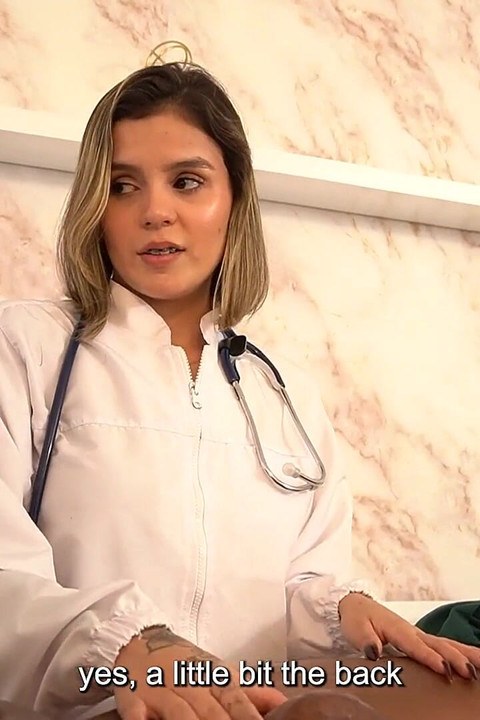 Giant Breasts and Dripping Pussy After a Wild Session of Medical Sex