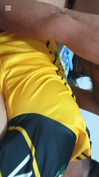 Spectacular moment from "Here Experiencing a Threesome with a Couple of Friends I Met"
