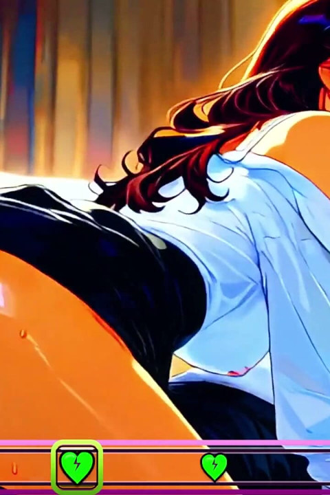Resepsionis hotwife yang selingkuh membiarkan pintu terbuka untuk creampie tamu hentai tanpa sensor